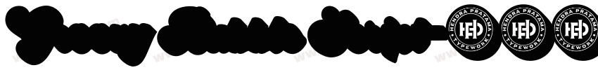 Groovy Bubble Script字体转换